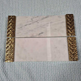Marble Wall Scones Pair