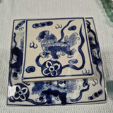 Large Foo Dog Tea Caddie