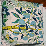 Schumacher Citrus Lemon Print Pillow
