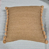 Pom Pom Woven pillow