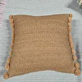 Pom Pom Woven Pillow