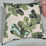 Tropical Fig Leaf Pillow