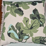 Tropical Fig Leaf Pillow