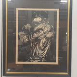 Black/White Wood Cut