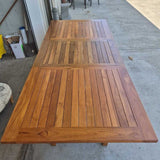 Outdoor Teak Table W/ Pull out Leaf