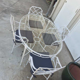 Brown Jordan Faux Bamboo Outdoor Set