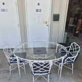 Brown Jordan Faux Bamboo Outdoor Set