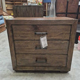 Rustic NightStand 3 Drawer