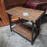 Rustic End Table