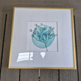 Abstract Fig Tree w/ Gold Frame