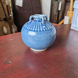 Turquoise Ceramic Textured Planter