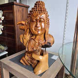 Handcarved Teak Buddha