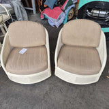 Coatal Barrel Chairs (2)