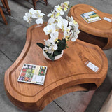 Sculptural Teak Coffee Table Large