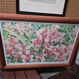 Framed Orchid Botanical