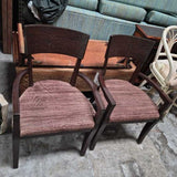 Berman Rosetti Upholseterd Armchairs (Pair)