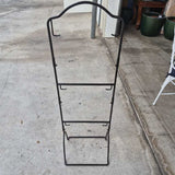 Black & Copper Colored Towel Rack