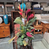 Tropical Faux Floral Arrangement