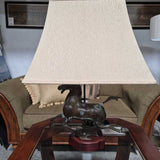 Bronze Horse Table Lamp