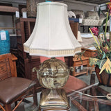 Chinoserie Hand Painted Lamps (pair)
