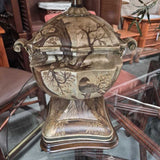 Chinoserie Hand Painted Lamps (pair)