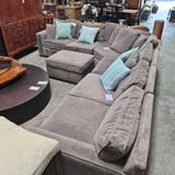 6 Piece Modular Sectional With Ottoman