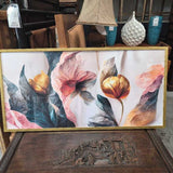 Floral Art Print in Gold Frame