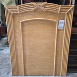 Vintage Carved Wood Headboard