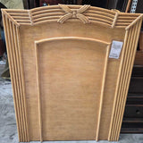 Vintage Carved Wood Headboard