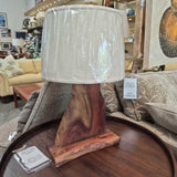 Koa Live Edge Slab Table Lamps