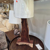 Koa Live Edge Slab Table Lamps