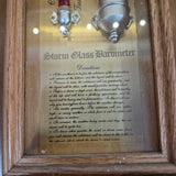 Vintage Admiral Storm Glass