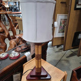 Vintage Bamboo Table Lamp