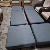 RH Chaise Lounges W/ Matching Ottomans (set x2 Ottoman x2 Chaise)