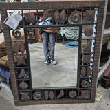 Metal Framed Decorative Mirror
