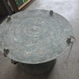 Large Asian Bronze/Rain Drum
