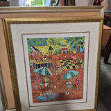 Colorful Framed Art Prints Collection