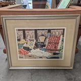 Fruits and Vegetables Market Art Print