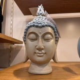 Ceramic Buddha Head Statue