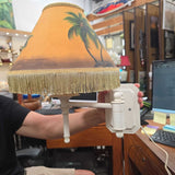 Vintage Palm Tree Wall Lamp (pair)