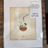 Saimin Noodle Soup Art Print