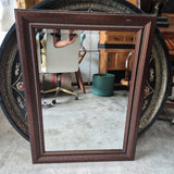Dark Wood Mirror