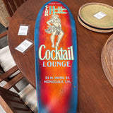 Coca-Cola Style Surfboard Wall Sign
