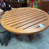 Round Teak Table