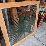 Framed Palm Leaf Wall Art