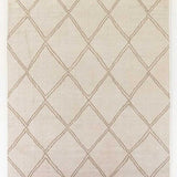 Four Hands Palmeri Outdoor Geometric Area Rug in Cream