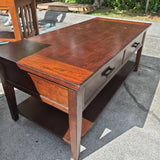 Wooden Coffee Table with Storage