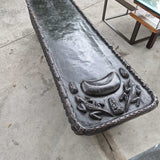 Large Hand Carved Daybed