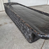 Large Hand Carved Daybed