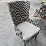 Arhaus Outdoor Chevron Dining Chairs
